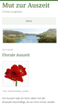 Mobile Screenshot of mut-zur-auszeit.at